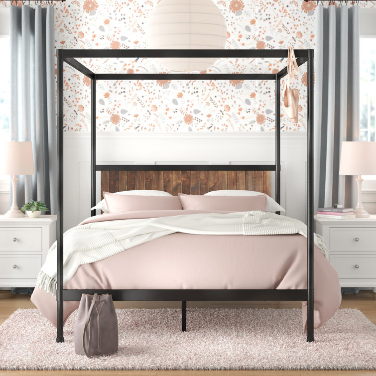 Gina Metal Canopy Bed